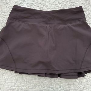Lululemon NWT black pleated tennis skirt